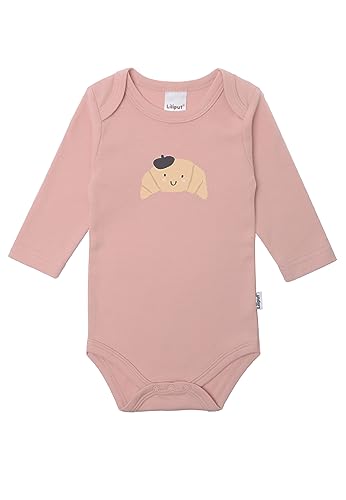 Liliput Babys Body Croissant rosa 62/68 von Liliput