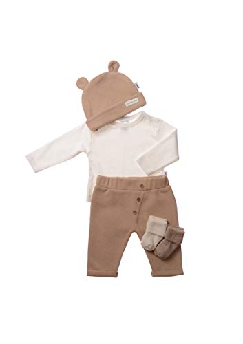 Liliput Babys Babys Erstausstattung 5er Set I Unisex Overall Babykleidung I Kleinkinderkleidung Beige 56 von Liliput