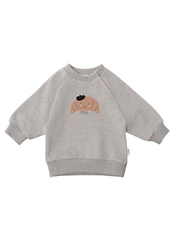 Liliput Babys Sweatshirt Croissant grau 62/68 von Liliput