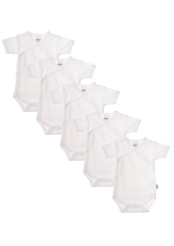 Liliput Body Uni Weiß mit praktischer Druckknopfleiste von Liliput