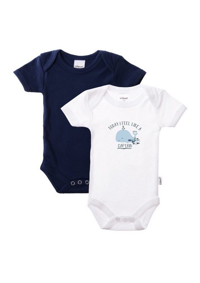 Liliput Body Whale Captain mit niedlichem Frontprint von Liliput