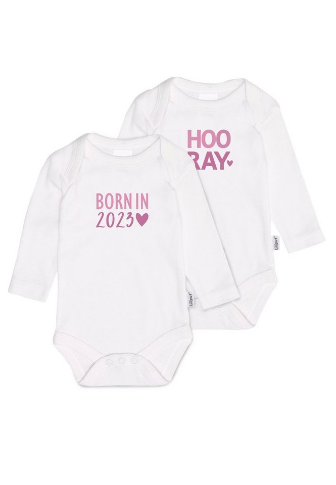 Liliput Body born in 2023 2er-Pack mit niedlichem Print von Liliput