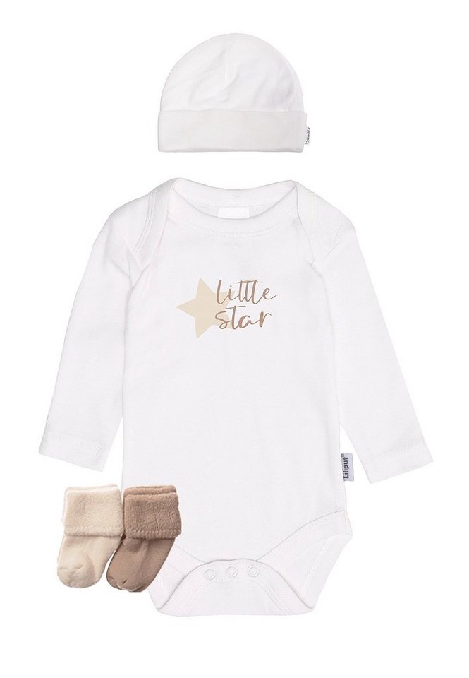 Liliput Erstausstattungspaket Little Star bestehend aus Body, Mütze und zwei Paar Söckchen von Liliput