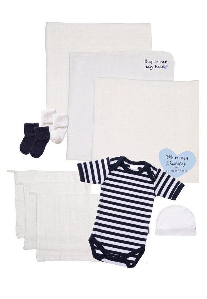 Liliput Erstausstattungspaket Mommy+Daddy (10-tlg) mit witzigem Print von Liliput