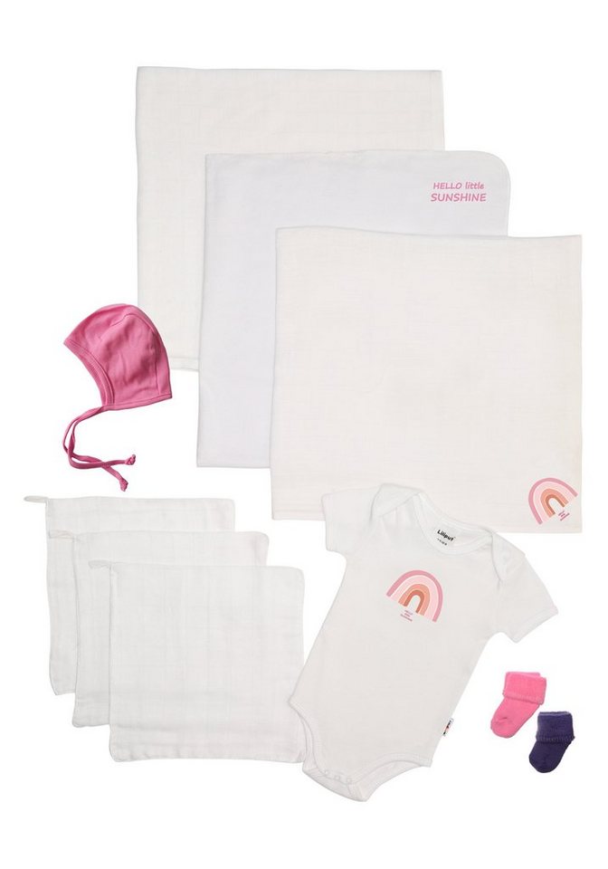 Liliput Erstausstattungspaket Regenbogen (10-tlg) mit tollen Regenbogen-Motiven von Liliput