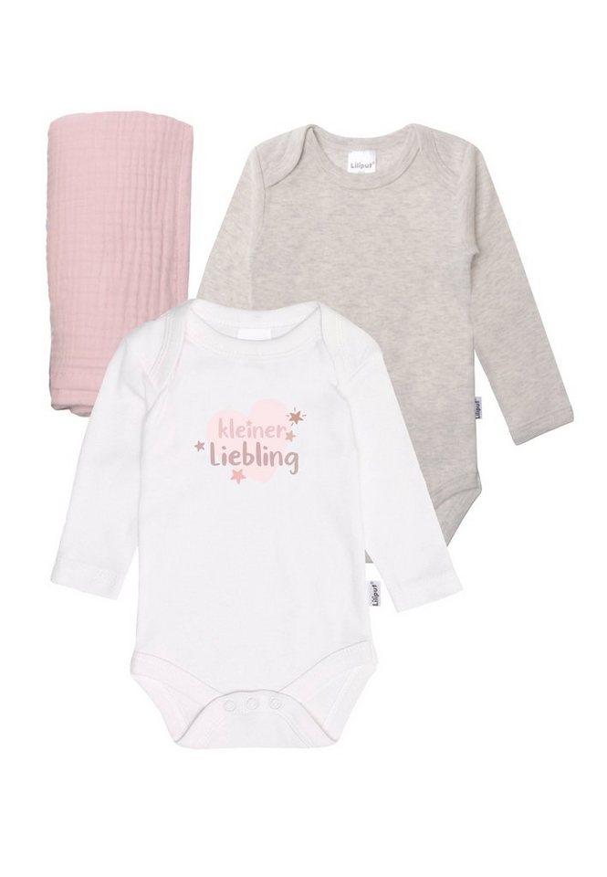 Liliput Erstausstattungspaket kleiner Liebling (3-tlg) mit süßem Front-Schriftzug von Liliput
