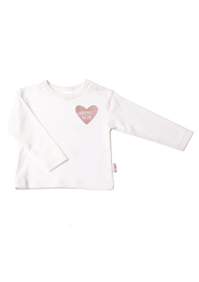 Liliput Langarmshirt Cosmic Love mit Druckknöpfen auf der Schulter von Liliput