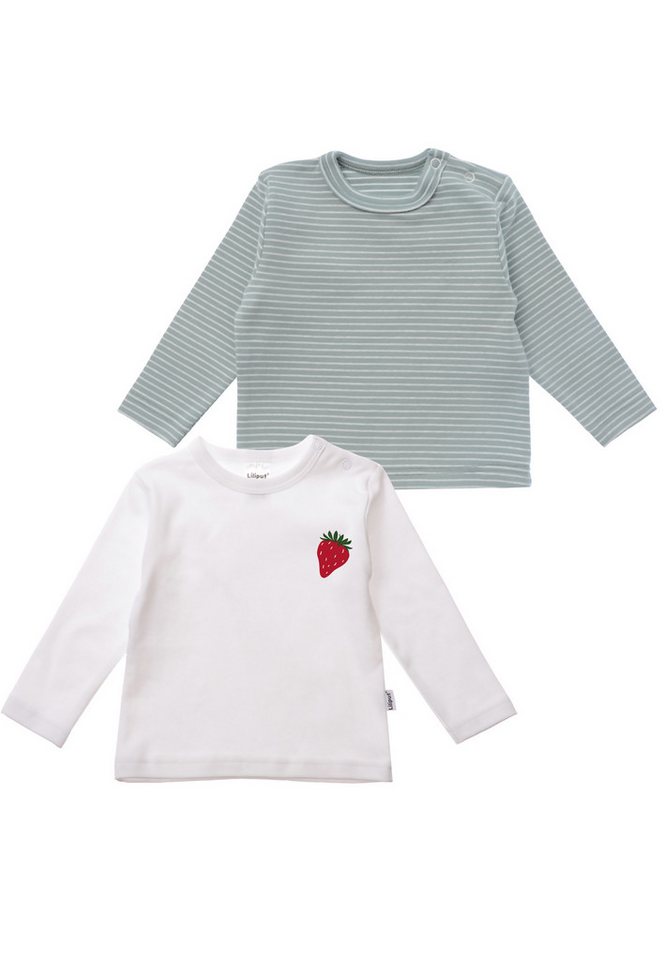 Liliput Langarmshirt Erdbeere mit niedlichem Erdbeer-Print von Liliput