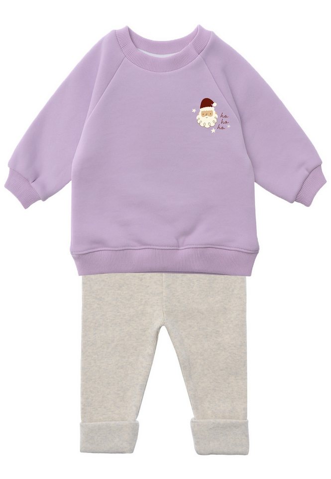 Liliput Sweatanzug Weihnachtsmann (2-tlg), mit niedlichem Weihnachtsmann-Print von Liliput