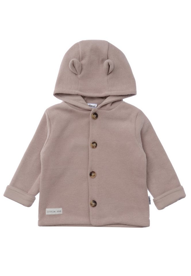 Liliput Sweatjacke mit niedlichen Teddyohren an der Kapuze Liliput Sweatjacke mit niedlichen Teddyohren an der Kapuze von Liliput
