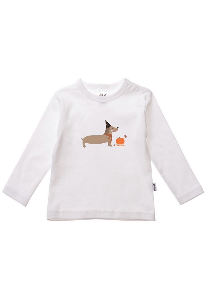 Liliput T-Shirt Dackel Boo mit praktischen Druckknöpfen an der Schulter von Liliput