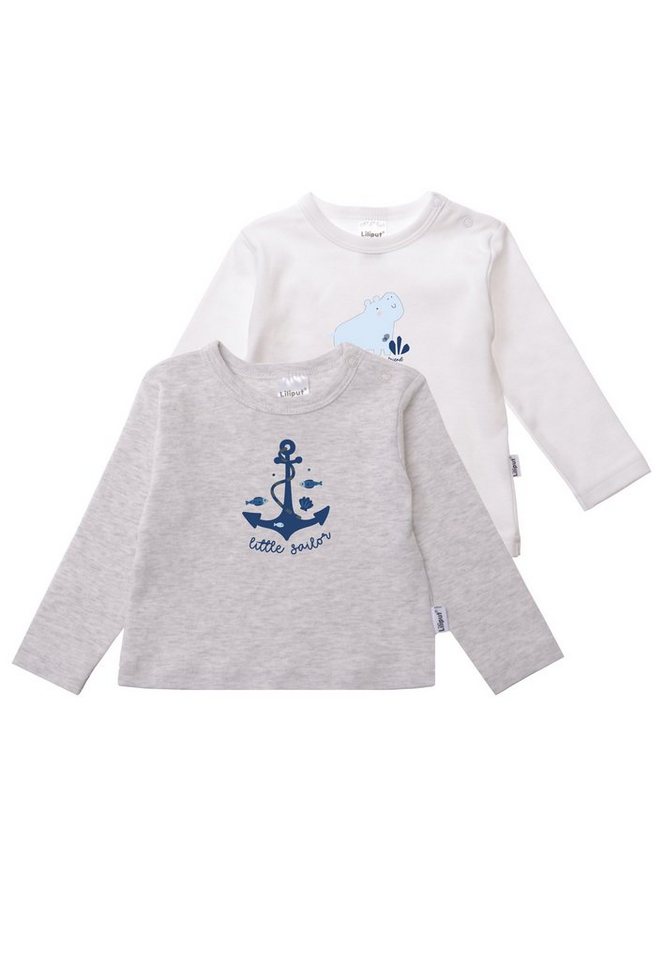 Liliput T-Shirt Little Sailor 2er-Pack aus weichem Baumwoll-Material von Liliput