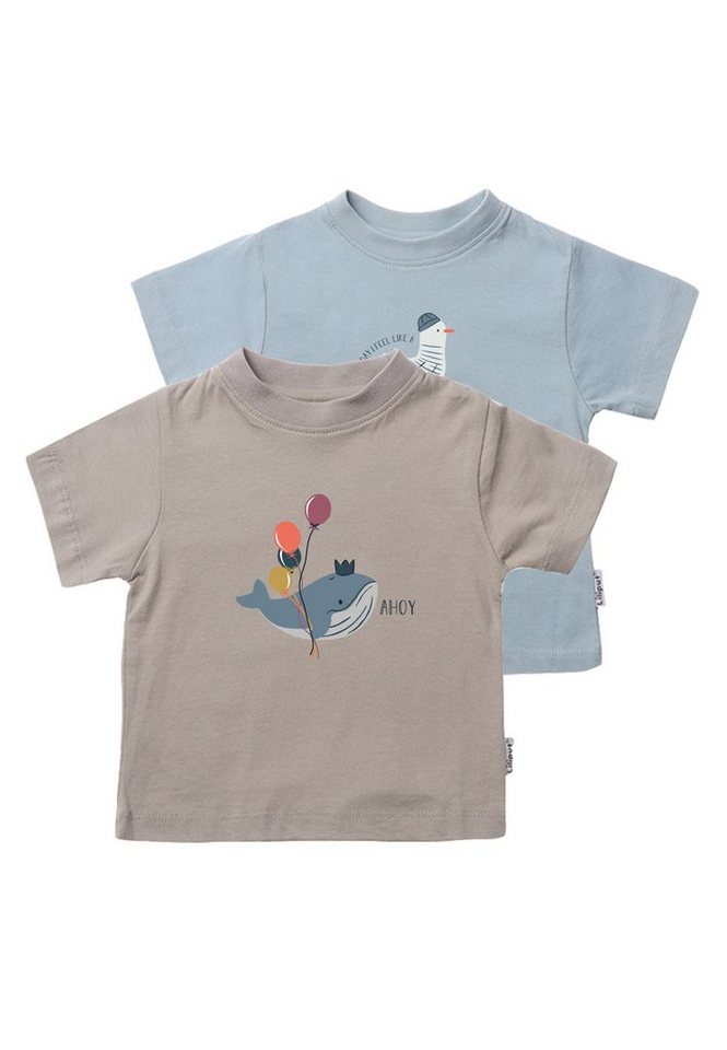 Liliput T-Shirt Möwe (2-tlg) mit niedlichen Frontprints von Liliput