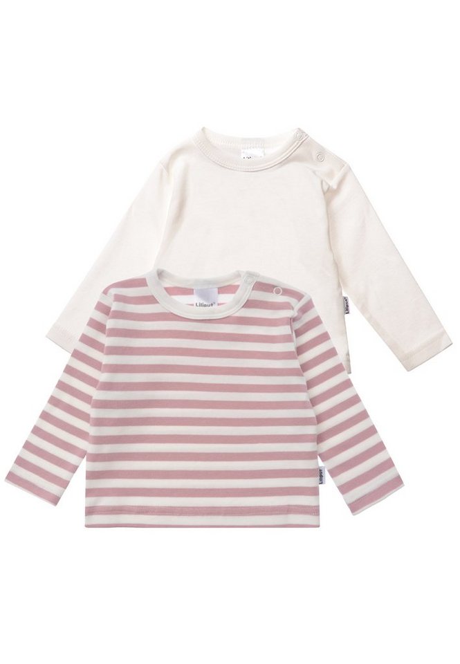 Liliput Langarmshirt mit praktischen Druckknöpfen im 2er-Pack von Liliput