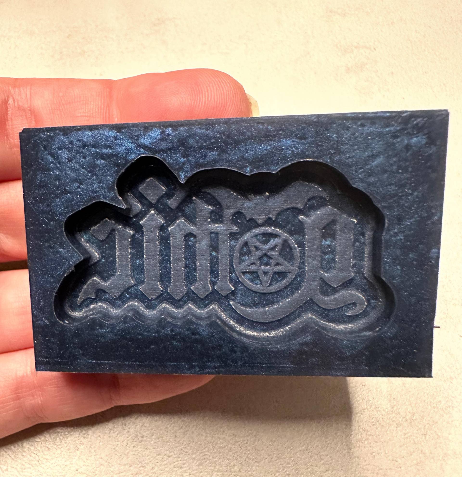Gothic Massiv, Silikonmould, Silikonform, Gothic, Resinmould von LilithBLCrafts