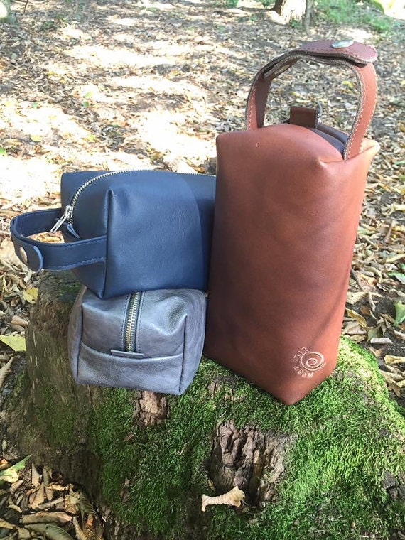 Leder Dopp Kit Kulturbeutel, Reisen, Handtaschen, Männer Geschenk, Hand-stitching, Rindsleder, Echtes Leder.personalized Gift von LilithDesignGloves