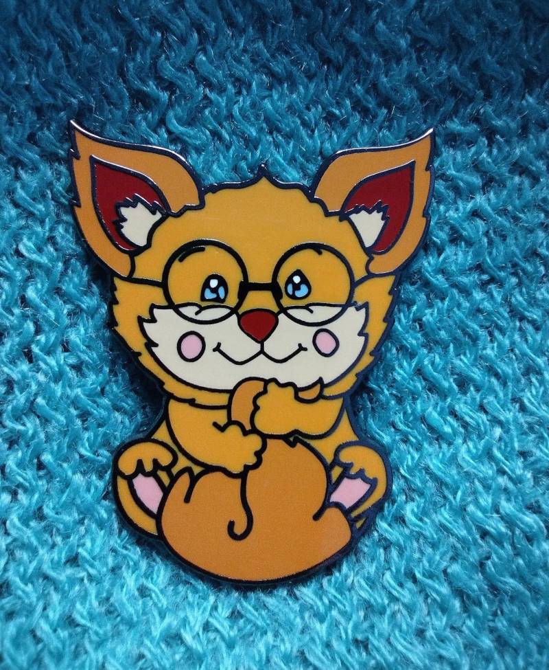 Timmy Der Fuchs - Hartemaille Pins Lillbits Füchse von LillbitsCreations