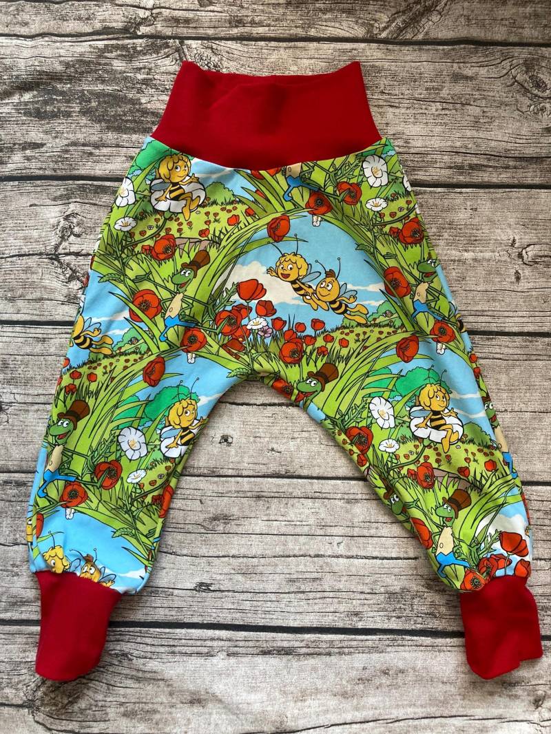Pumphose "Biene Maja Im Mohnfeld" Gr. 62-116 von LilleHimmelAtelier
