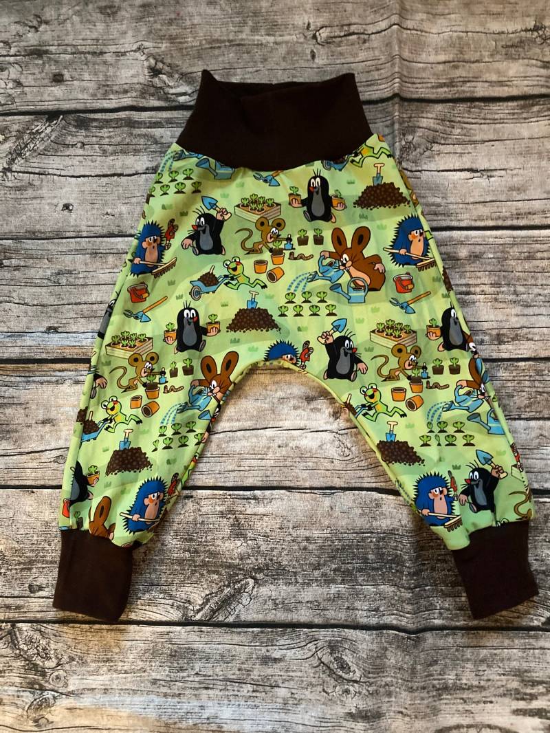 Pumphose "Der Kleine Maulwurf - Gartenparty" Gr. 62-104 Aus Jersey von LilleHimmelAtelier