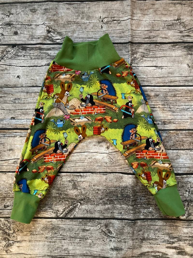 Pumphose "Der Kleine Maulwurf - Stein Auf Stein" Gr. 62-104 Aus Jersey von LilleHimmelAtelier