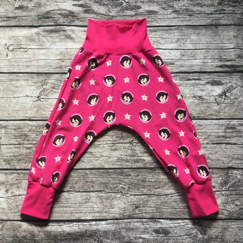 Pumphose "Heidi in Pink" Gr. 62-116 von LilleHimmelAtelier