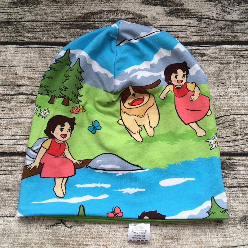 Wende-Beaniemütze „Heidi Und Joseph" Ku 44-56 von LilleHimmelAtelier