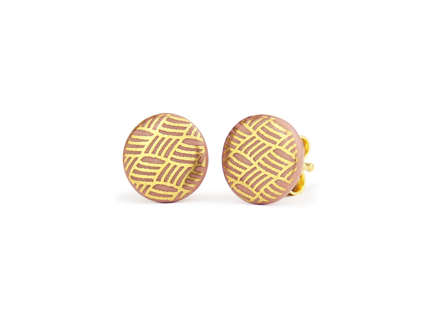 Porzellan-Ohrstecker Knoten Porzellanschmuck Lille Mus Ohrringe Porzellan-Ohrstecker Knoten Porzellanschmuck Lille Mus Ohrringe von LilleMusShop