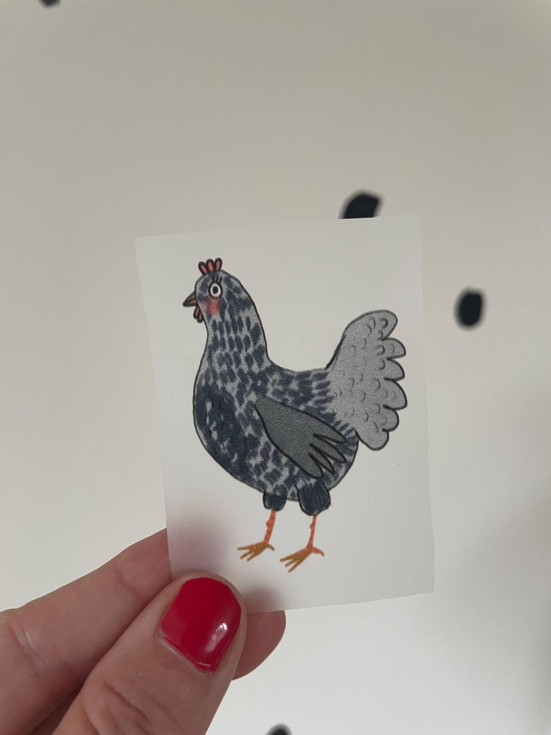 Bügelbild „Helene" Lillemo Huhn von LillemoShop