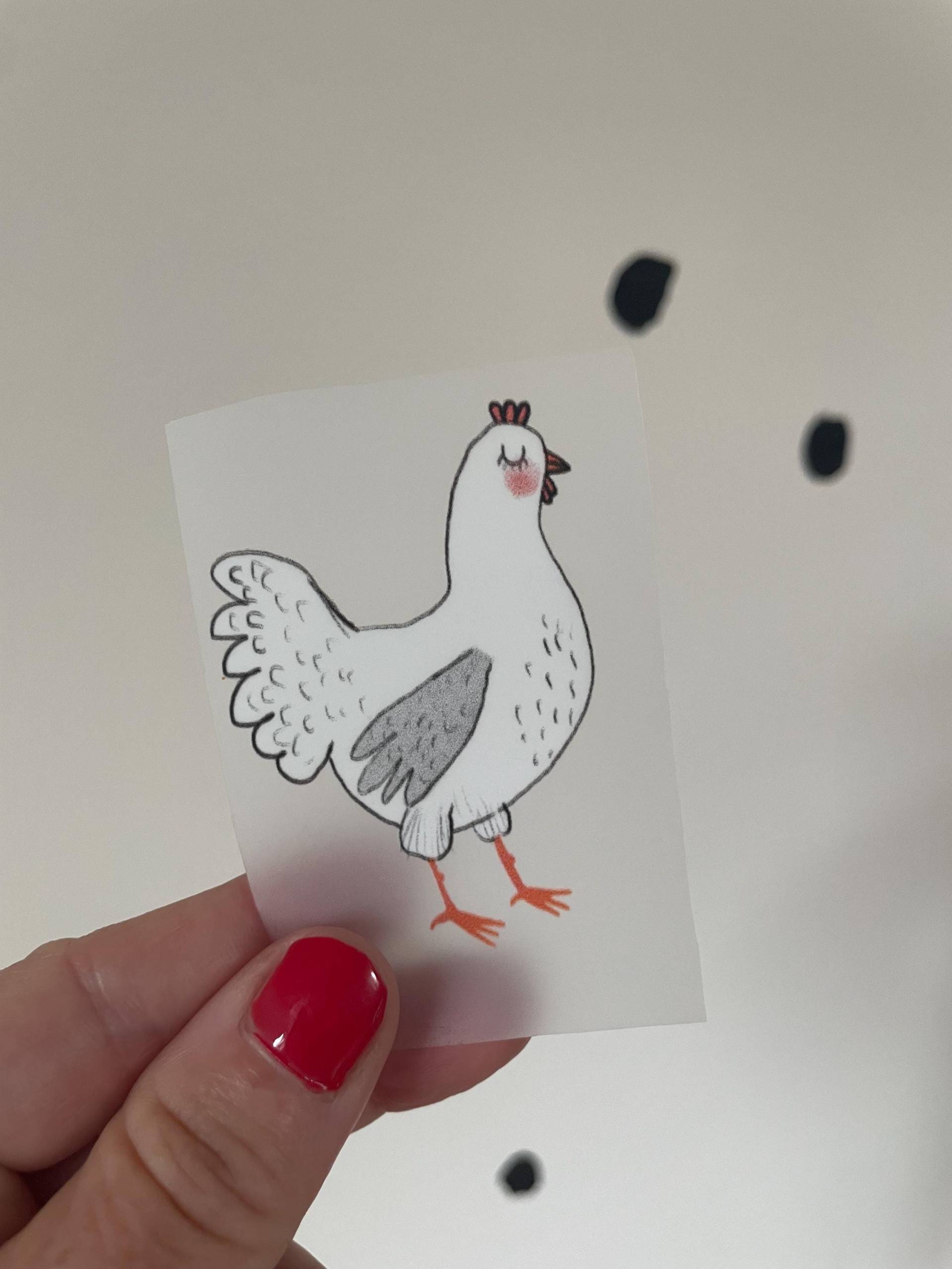 Bügelbild „Hilde" Lillemo Huhn Bügelbild „Hilde" Lillemo Huhn von LillemoShop
