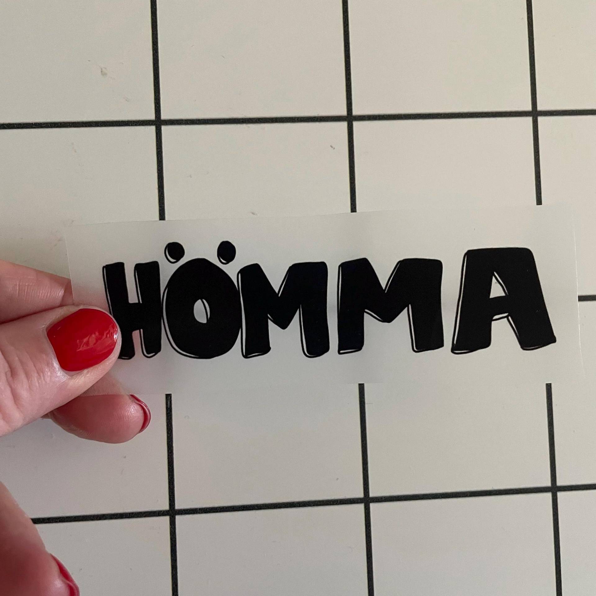 Bügelbild „Hömma Klein" Lillemo von LillemoShop