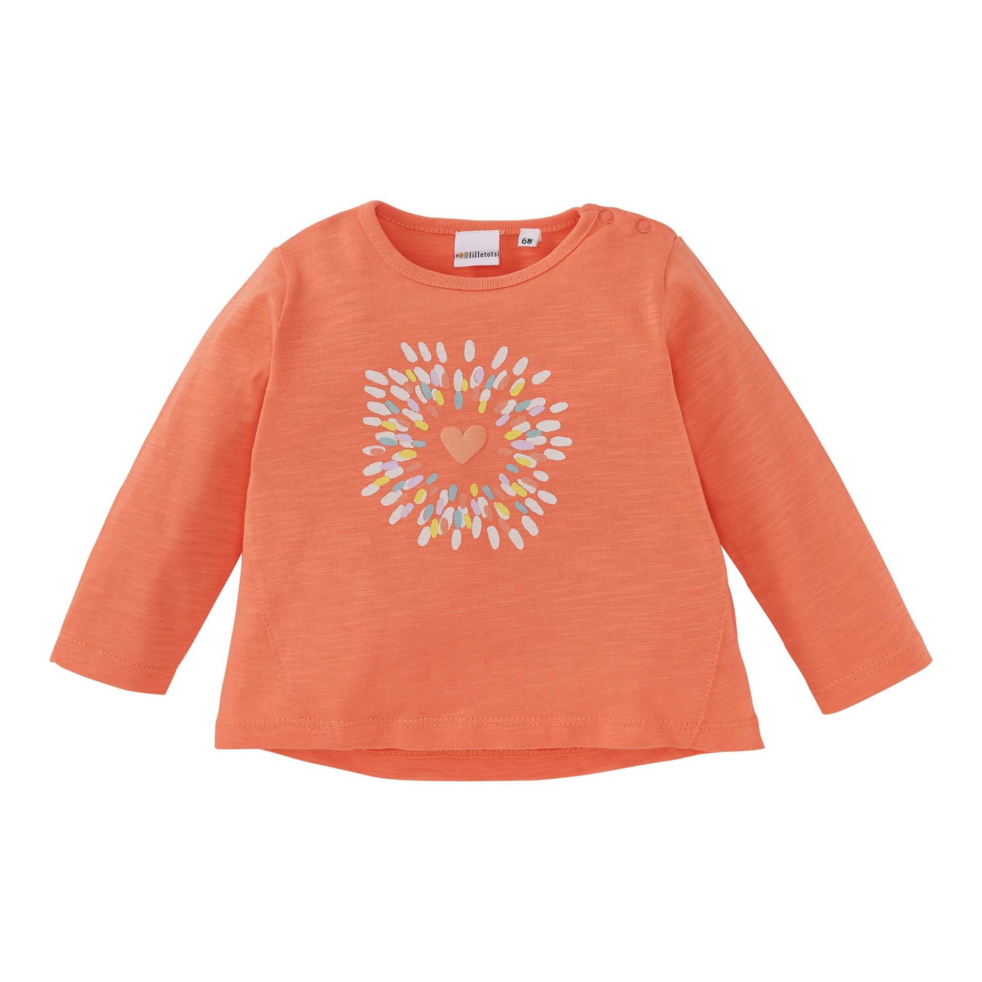 Lilletots Sunshine Girls Shirt langarm Herz von Lilletots