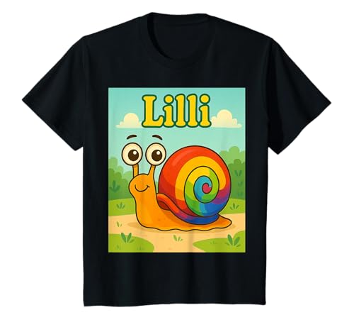 Lilli die Schnecke für Kinder T-Shirt Lilli die Schnecke für Kinder T-Shirt von Lilli-die-Schnecke