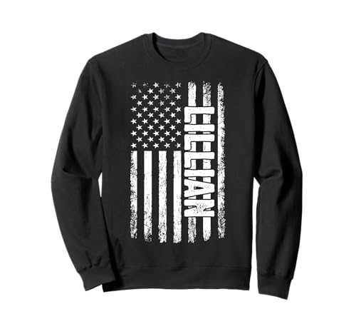 Lillian persönlicher Name American Flag Retro Frauen lustig Sweatshirt von Lillian Specialized First Girl Woman Name Tee