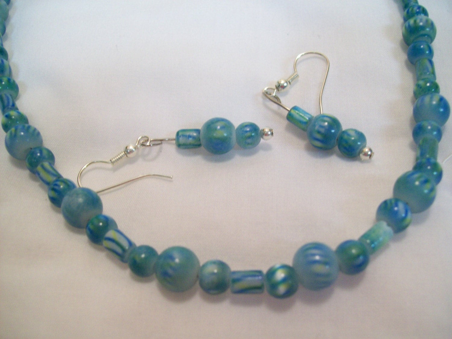 Lampwork Perlenkette Set Lampwork Perlenkette Set von LillianTreasures
