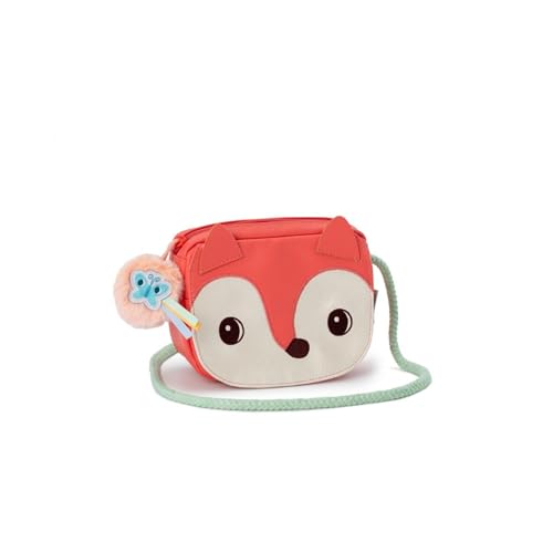 Lilliputiens - Kinderhandtasche mit Schlüsselanhänger Alice - Trendige Tasche mit verstellbarem Schulterriemen und Reißverschluss - Perfekt, um kleine Schätze sicher aufzubewahren - Ab 3 Jahren -83528 von Lilliputiens