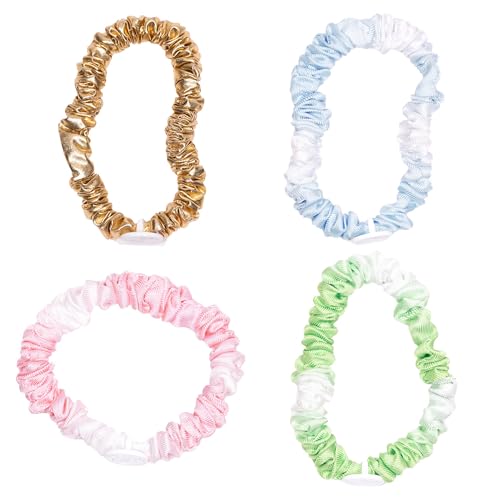 Lilly Pulitzer Mini-Haargummis, 4-teiliges Haargummi-Set für Frauen und Mädchen, niedliche Mini-Haargummis, Haarbänder für Frauenhaare (Ombre) von Lilly Pulitzer