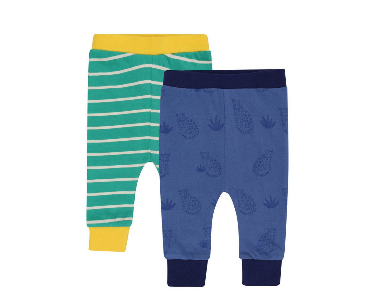 Lilly & Sid Leggings Leopard Streifen Unisex Kinder (2-tlg) Jogginghose, Sportbekleidung, Tights, Sporthose, Sportswear von Lilly & Sid