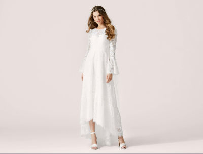 Lilly Brautkleid 08-3972-CR - ivory - 40 von Lilly