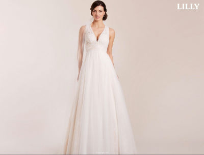 Lilly Brautkleid 08-4057-CRT - ivory - 44 Lilly Brautkleid 08-4057-CRT - ivory - 44 von Lilly