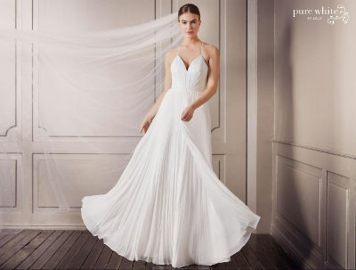 Lilly Brautkleid 08-4182-CR - ivory - 40 von Lilly