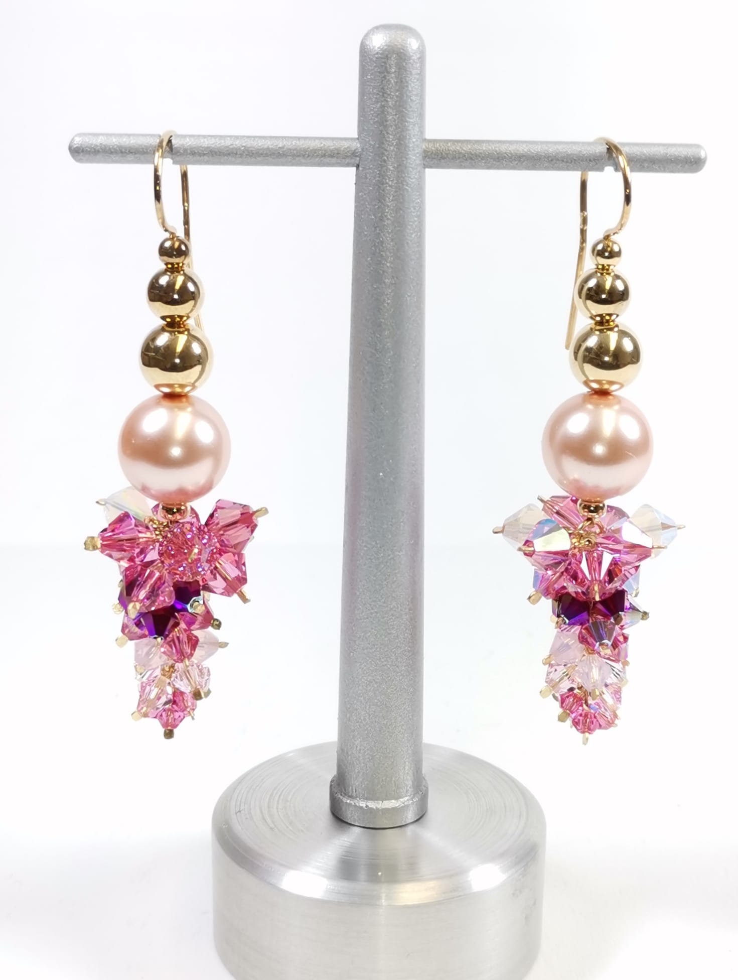 Pink Dream Rose Vergoldet von LillyLine