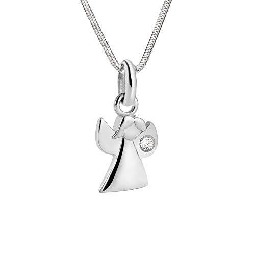 LILLY MARIE Damen Halskette Mit Engel-Anhänger Aus Sterlingsilber Für Besondere Anlässe von LILLY MARIE