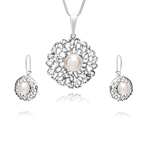 LILLY MARIE Exquisites Damen Schmuck Set Mit Silber Anhänger Und Ohrringen von LILLY MARIE