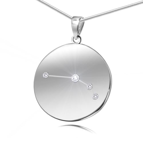 Vielseitige Damen Halskette Mit Sterlingsilber Widder Anhänger Für Astrologie Liebhaber von LILLY MARIE