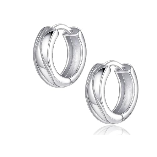 Damen Ohrringe Sterling-Silber 925 Creolen Schmucketui Geschenkideen für die Mama von LILLY MARIE