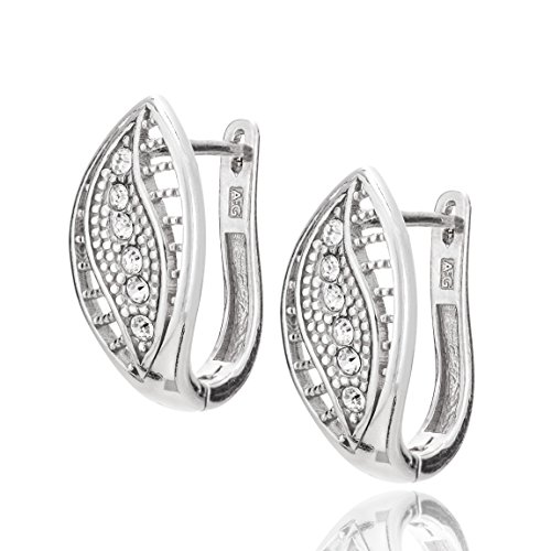 Damen Silber-Ohrringe Silber 925 Geschenkverpackung Kleine Geschenke für Frauen von LILLY MARIE