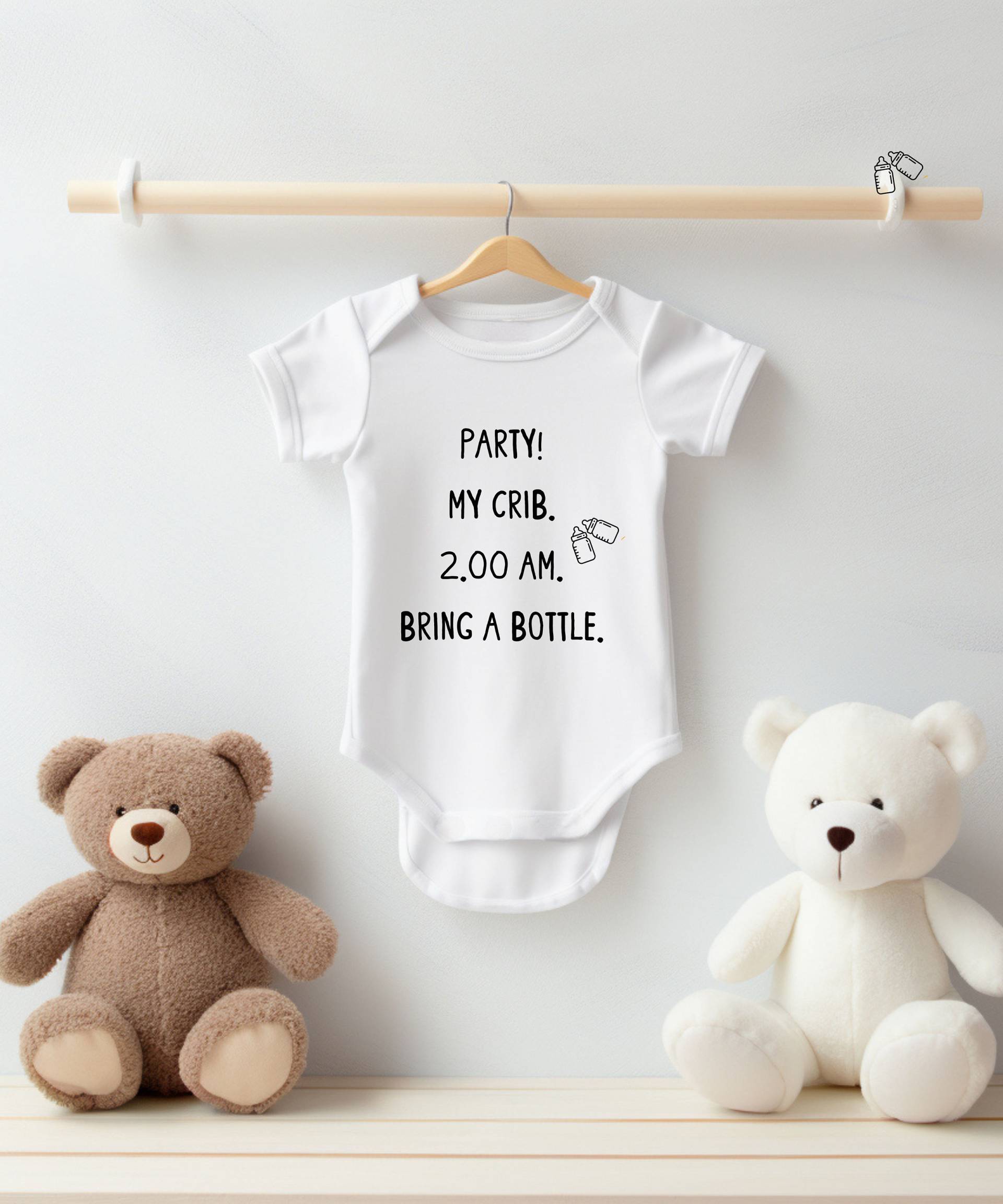 Lustiger Body, Lustiges Baby-Outfit, Süßes Party An Meiner Krippe Lustige Babykleidung, Babykleidung Für Jungen von LillyPillyGifts