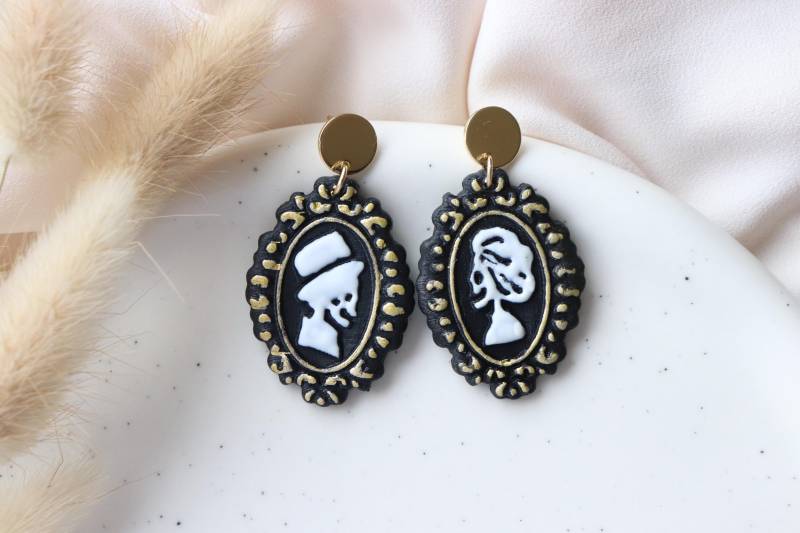 Polymer Clay Ohrringe, Halloween von LillydesignDE