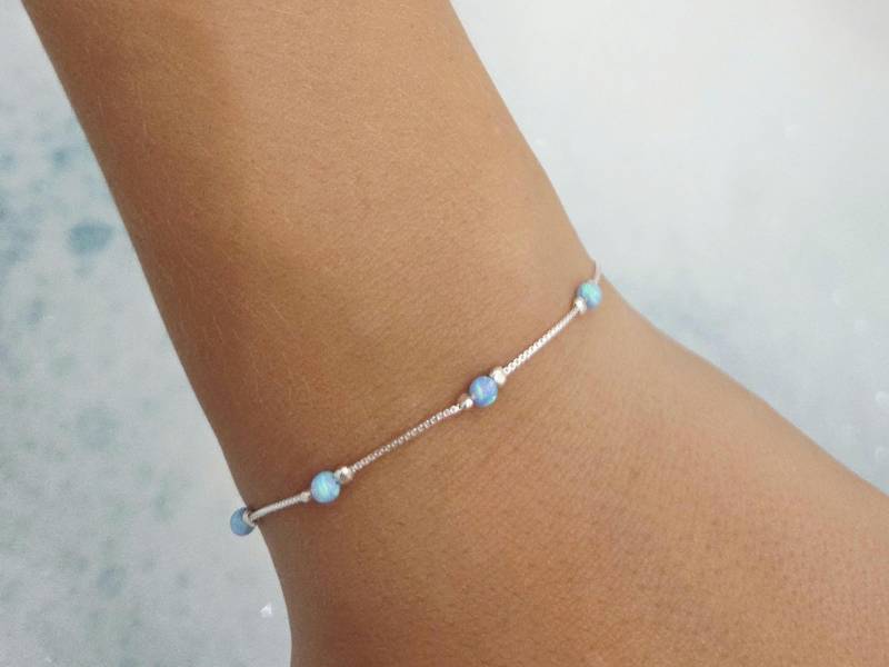 Schmuck Silber Weihnachten Opal Rhodiniert Hochzeit Verlobung Braclet Geschenk Beste Freundin Armband Set Möglich Handmade Minimalistisch Schmuck Silber Weihnachten Opal Rhodiniert Hochzeit Verlobung Braclet Geschenk Beste Freundin Armband Set Möglich Handmade Minimalistisch von LillysOpale