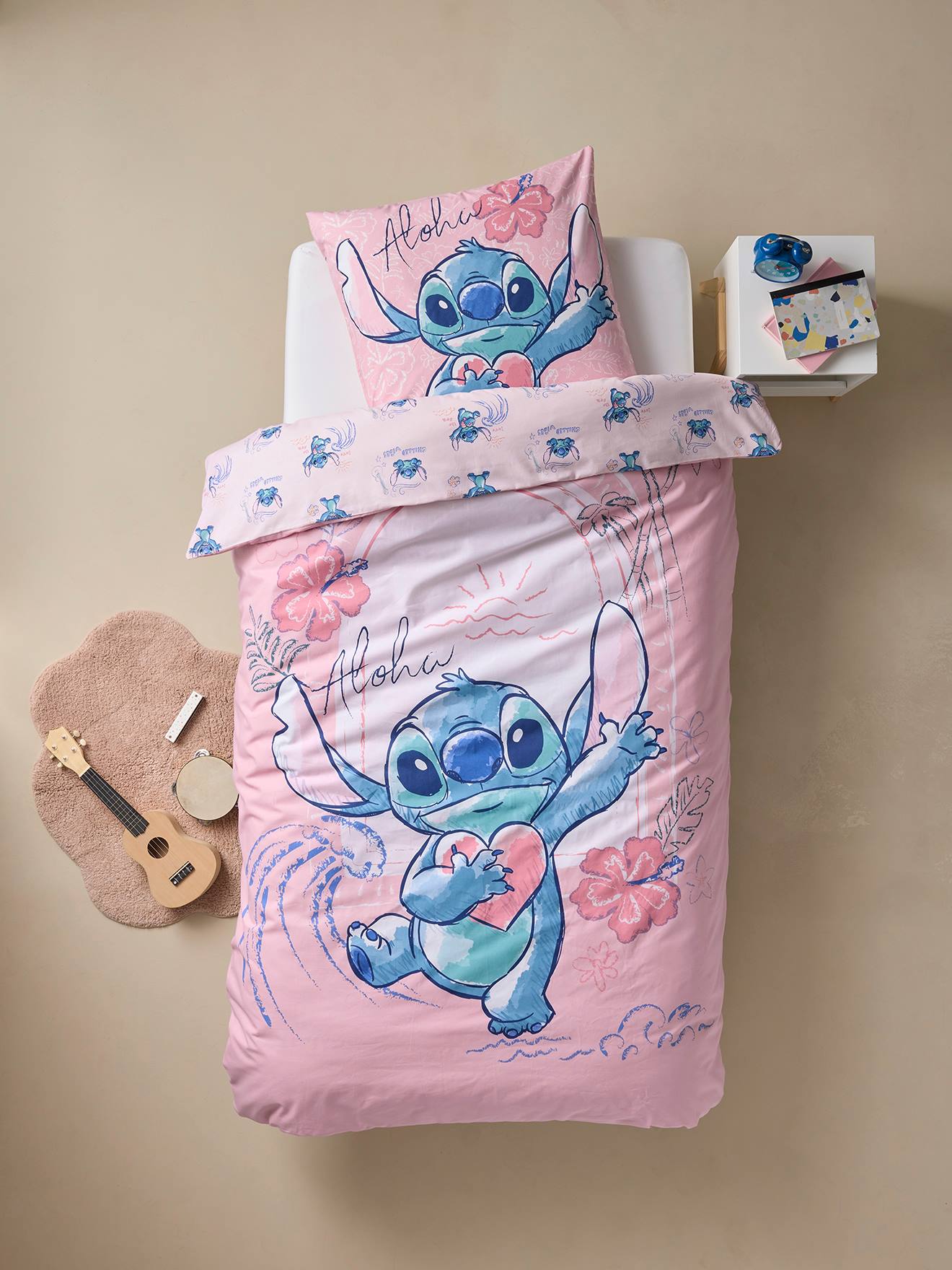 Kinder Bettwäsche-Set Disney LILO & STITCH von Lilo & Stitch